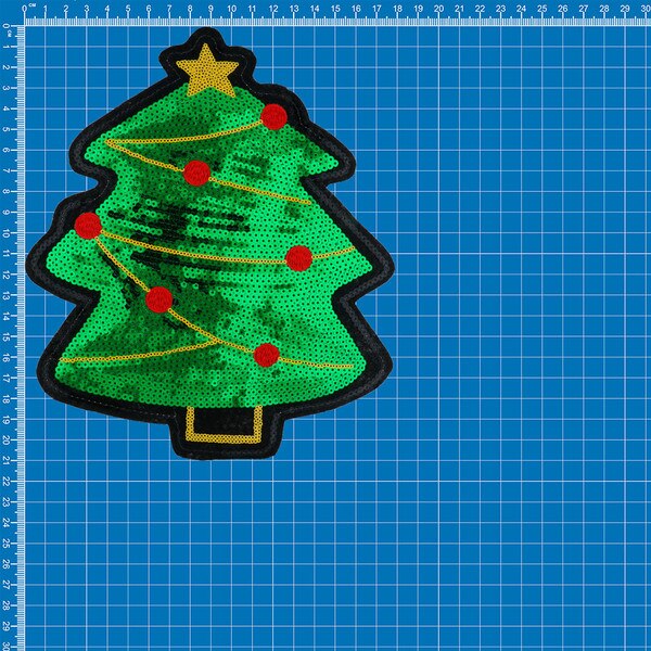 Parche De Hierro Con Forma De árbol De Navidad Verde, Insignia De árbol, Insignia De Vegetación, Aplique Bordado DIY, Regalo De Navidad Para Amantes De La Naturaleza - México
